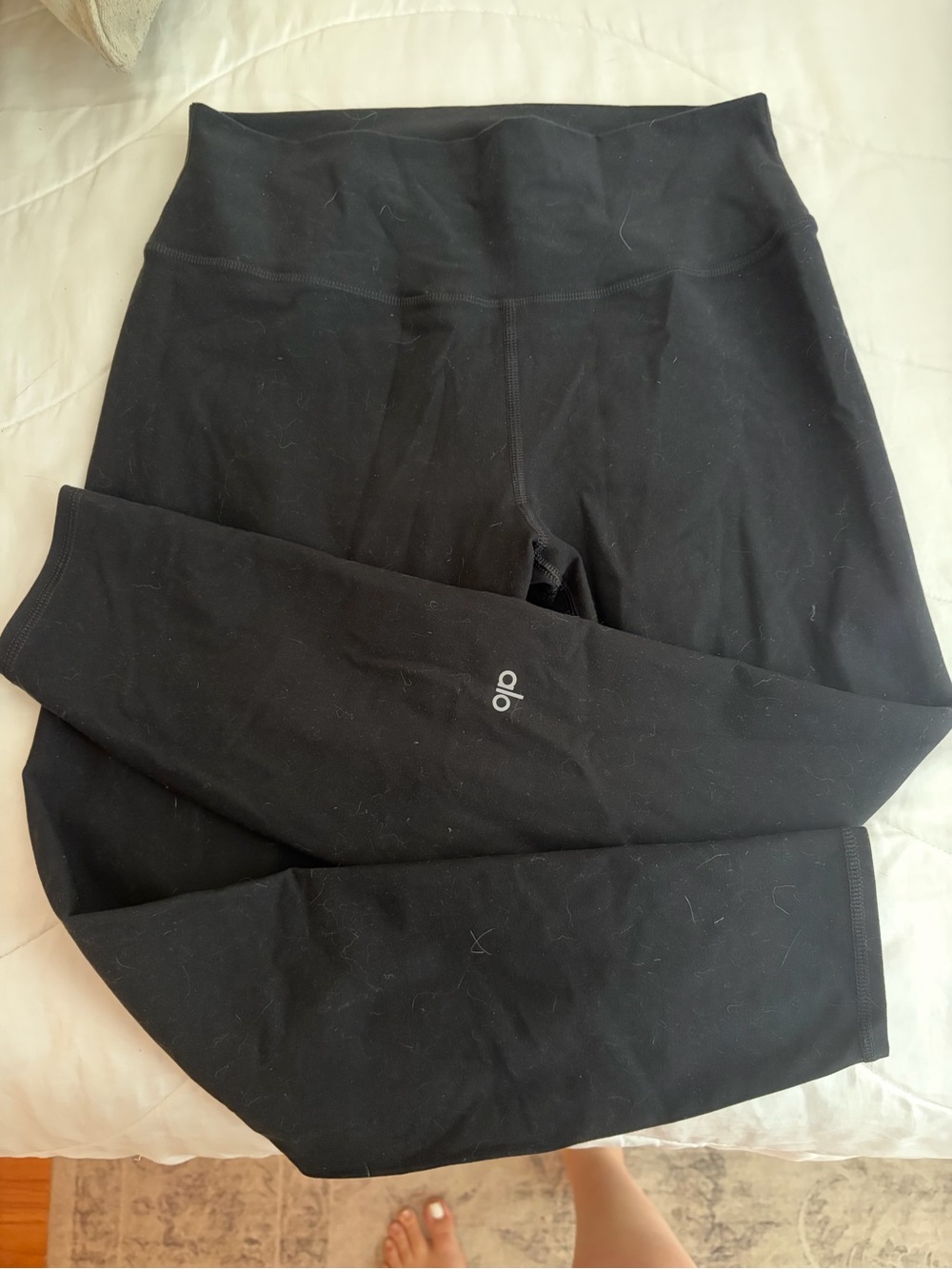 ALO Yoga Black High-Waist Leggings